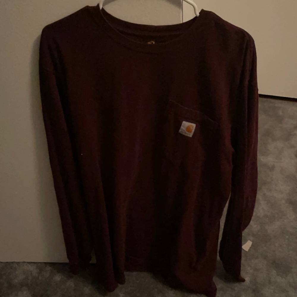 Men’s Carhartt Burgundy Shirt